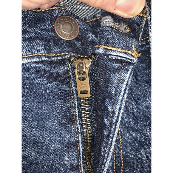 Old Navy Bootcut Jeans Mens Size 32/34 Blue Dark Wash Denim - Picture 3 of 6